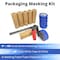 Idl Packaging Set of Hand-Masker Device, 9in x 60 yd Masking Paper and, 1.5in x 60 yd Painters Tape, 6PK TH-120-9-6-B - alternate 7